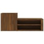 vidaXL Mueble zapatero madera contrachapada roble marrón 130x35x54 cm vidaXL Mueble zapatero madera contrachapada roble marrón 130x35x54 cm