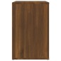 vidaXL Mueble zapatero madera contrachapada roble marrón 130x35x54 cm vidaXL Mueble zapatero madera contrachapada roble marrón 130x35x54 cm