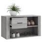 vidaXL Mueble zapatero de madera contrachapada gris Sonoma 80x35x45 cm vidaXL Mueble zapatero de madera contrachapada gris Sonoma 80x35x45 cm