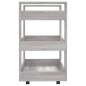 vidaXL Carrito de cocina madera contrachapada gris Sonoma 60x45x80 cm vidaXL Carrito de cocina madera contrachapada gris Sonoma 60x45x80 cm
