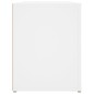 vidaXL Mueble zapatero de madera contrachapada blanco 100x35x45 cm vidaXL Mueble zapatero de madera contrachapada blanco 100x35x45 cm