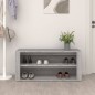 vidaXL Mueble zapatero madera contrachapada gris Sonoma 100x35x45 cm