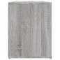 vidaXL Mueble zapatero madera contrachapada gris Sonoma 100x35x45 cm
