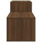 vidaXL Mueble zapatero madera contrachapada marrón roble 150x35x45 cm vidaXL Mueble zapatero madera contrachapada marrón roble 150x35x45 cm