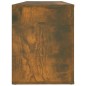 vidaXL Mueble zapatero madera contrachapada roble ahumado 100x35x45 cm vidaXL Mueble zapatero madera contrachapada roble ahumado 100x35x45 cm