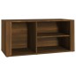 vidaXL Mueble zapatero madera contrachapada marrón roble 100x35x45 cm vidaXL Mueble zapatero madera contrachapada marrón roble 100x35x45 cm