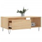 vidaXL Mesa de centro madera contrachapada roble Sonoma 90x50x36,5 cm vidaXL Mesa de centro madera contrachapada roble Sonoma 90x50x36,5 cm