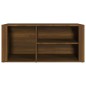 vidaXL Mueble zapatero madera contrachapada marrón roble 100x35x45 cm vidaXL Mueble zapatero madera contrachapada marrón roble 100x35x45 cm