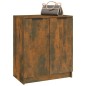 vidaXL Mueble zapatero madera contrachapada roble ahumado 59x35x70 cm vidaXL Mueble zapatero madera contrachapada roble ahumado 59x35x70 cm