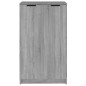vidaXL Mueble zapatero madera contrachapada gris Sonoma 59x35x100 cm vidaXL Mueble zapatero madera contrachapada gris Sonoma 59x35x100 cm
