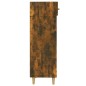 vidaXL Mueble zapatero madera contrachapada roble ahumado 30x35x105 cm vidaXL Mueble zapatero madera contrachapada roble ahumado 30x35x105 cm