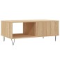 vidaXL Mesa de centro madera contrachapada roble Sonoma 90x50x36,5 cm vidaXL Mesa de centro madera contrachapada roble Sonoma 90x50x36,5 cm