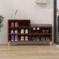 vidaXL Mueble zapatero madera contrachapada roble marrón 102x36x60 cm vidaXL Mueble zapatero madera contrachapada roble marrón 102x36x60 cm