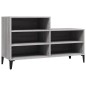 vidaXL Mueble zapatero madera contrachapada gris Sonoma 102x36x60 cm vidaXL Mueble zapatero madera contrachapada gris Sonoma 102x36x60 cm