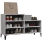 vidaXL Mueble zapatero madera contrachapada gris Sonoma 102x36x60 cm vidaXL Mueble zapatero madera contrachapada gris Sonoma 102x36x60 cm