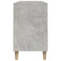 vidaXL Mueble zapatero madera contrachapada gris hormigón 102x36x60 cm vidaXL Mueble zapatero madera contrachapada gris hormigón 102x36x60 cm