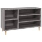 vidaXL Mueble zapatero madera contrachapada gris Sonoma 102x36x60 cm vidaXL Mueble zapatero madera contrachapada gris Sonoma 102x36x60 cm