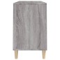 vidaXL Mueble zapatero madera contrachapada gris Sonoma 102x36x60 cm vidaXL Mueble zapatero madera contrachapada gris Sonoma 102x36x60 cm