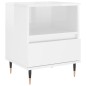 vidaXL Mesitas noche 2 uds madera ingeniería blanco brillo 40x35x50 cm vidaXL Mesitas noche 2 uds madera ingeniería blanco brillo 40x35x50 cm