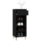 vidaXL Mueble zapatero madera contrachapada negro 40x36x105 cm vidaXL Mueble zapatero madera contrachapada negro 40x36x105 cm