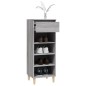 vidaXL Mueble zapatero madera contrachapada gris Sonoma 40x36x105 cm vidaXL Mueble zapatero madera contrachapada gris Sonoma 40x36x105 cm