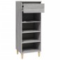 vidaXL Mueble zapatero madera contrachapada gris Sonoma 40x36x105 cm vidaXL Mueble zapatero madera contrachapada gris Sonoma 40x36x105 cm