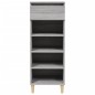 vidaXL Mueble zapatero madera contrachapada gris Sonoma 40x36x105 cm vidaXL Mueble zapatero madera contrachapada gris Sonoma 40x36x105 cm