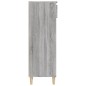vidaXL Mueble zapatero madera contrachapada gris Sonoma 40x36x105 cm vidaXL Mueble zapatero madera contrachapada gris Sonoma 40x36x105 cm