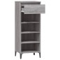 vidaXL Mueble zapatero madera contrachapada gris Sonoma 40x36x105 cm vidaXL Mueble zapatero madera contrachapada gris Sonoma 40x36x105 cm