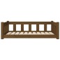 vidaXL Cama para perros madera maciza pino marrón miel 95,5x65,5x28 cm vidaXL Cama para perros madera maciza pino marrón miel 95,5x65,5x28 cm