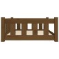 vidaXL Cama para perros madera maciza pino marrón miel 95,5x65,5x28 cm vidaXL Cama para perros madera maciza pino marrón miel 95,5x65,5x28 cm