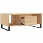 vidaXL Mesa de centro madera contrachapada roble Sonoma 90x50x36,5 cm vidaXL Mesa de centro madera contrachapada roble Sonoma 90x50x36,5 cm