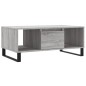 vidaXL Mesa de centro madera contrachapada gris Sonoma 90x50x36,5 cm vidaXL Mesa de centro madera contrachapada gris Sonoma 90x50x36,5 cm