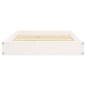vidaXL Cama para perros madera maciza de pino blanco 71,5x54x9 cm vidaXL Cama para perros madera maciza de pino blanco 71,5x54x9 cm