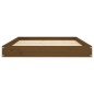 vidaXL Cama para perros madera maciza pino marrón miel 101,5x74x9 cm vidaXL Cama para perros madera maciza pino marrón miel 101,5x74x9 cm