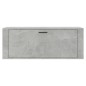vidaXL Mueble zapatero pared contrachapada gris hormigón 100x35x38 cm vidaXL Mueble zapatero pared contrachapada gris hormigón 100x35x38 cm