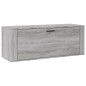 vidaXL Mueble zapatero pared contrachapada gris Sonoma 100x35x38 cm vidaXL Mueble zapatero pared contrachapada gris Sonoma 100x35x38 cm