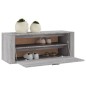 vidaXL Mueble zapatero pared contrachapada gris Sonoma 100x35x38 cm vidaXL Mueble zapatero pared contrachapada gris Sonoma 100x35x38 cm