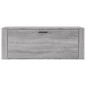 vidaXL Mueble zapatero pared contrachapada gris Sonoma 100x35x38 cm vidaXL Mueble zapatero pared contrachapada gris Sonoma 100x35x38 cm