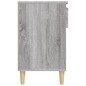 vidaXL Mueble zapatero madera contrachapada gris Sonoma 102x36x60 cm vidaXL Mueble zapatero madera contrachapada gris Sonoma 102x36x60 cm