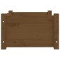 vidaXL Cama para perros madera maciza pino marrón miel 55,5x45,5x28 cm vidaXL Cama para perros madera maciza pino marrón miel 55,5x45,5x28 cm