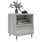 vidaXL Mesita de noche madera de ingeniería gris Sonoma 40x35x50 cm vidaXL Mesita de noche madera de ingeniería gris Sonoma 40x35x50 cm