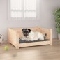 vidaXL Cama para perros madera maciza de pino 65,5x50,5x28 cm vidaXL Cama para perros madera maciza de pino 65,5x50,5x28 cm