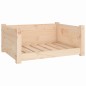 vidaXL Cama para perros madera maciza de pino 65,5x50,5x28 cm vidaXL Cama para perros madera maciza de pino 65,5x50,5x28 cm
