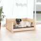 vidaXL Cama para perros madera maciza de pino 65,5x50,5x28 cm vidaXL Cama para perros madera maciza de pino 65,5x50,5x28 cm