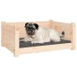 vidaXL Cama para perros madera maciza de pino 65,5x50,5x28 cm vidaXL Cama para perros madera maciza de pino 65,5x50,5x28 cm