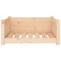 vidaXL Cama para perros madera maciza de pino 65,5x50,5x28 cm vidaXL Cama para perros madera maciza de pino 65,5x50,5x28 cm