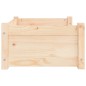 vidaXL Cama para perros madera maciza de pino 65,5x50,5x28 cm vidaXL Cama para perros madera maciza de pino 65,5x50,5x28 cm