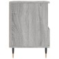 vidaXL Mesita de noche madera de ingeniería gris Sonoma 40x35x50 cm vidaXL Mesita de noche madera de ingeniería gris Sonoma 40x35x50 cm