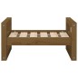 vidaXL Cama para perros madera maciza pino marrón miel 55,5x45,5x28 cm vidaXL Cama para perros madera maciza pino marrón miel 55,5x45,5x28 cm